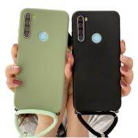 Nesae ปา▫สายคล้อง Candy Case สำหรับ OPPO A9 2020 A5 A31 Realme 6 5 Pro C11 Crossbody Lanyard สร้อยคอกันกระแทกสำหรับ OPPO Reno 4 3 Pro