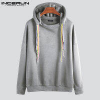 (Clearance Sale) Medussa INCERUN Mens Long Sleeve Hoodies Jumper Tops Winter Pullover Sweatshirt T Shirts