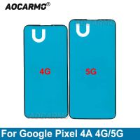 Aocarmo ชิ้นส่วนใช้แทนกาวสติกเกอร์เทปกาวหน้าจอ LCD สำหรับ Google Pixel 4A 4G 5G