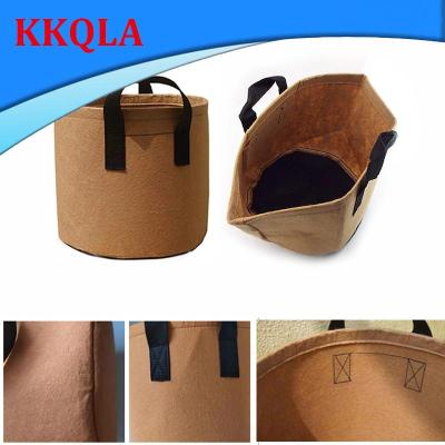 QKKQLA 5 Gallon Plant Growing Bags Vegetable Flower Potato Nonwoven Fabric Pot Container Garden Planting Bag With Handle