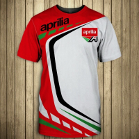 Women Summer Short Sleeve Aprilia Men Racing Tuono V4 r Aprc Ed Moto Racing Shirt Motorcycle Riding Top Bike Jersey trendy