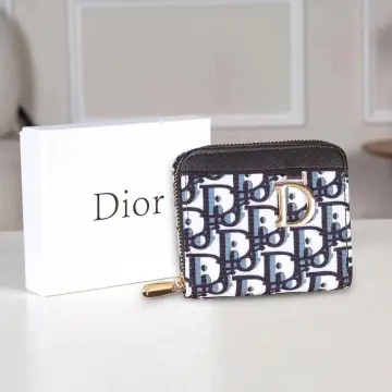 Lady Dior Black Perforated Small Wallet  Labellov  Buy and Sell Authentic  Luxury