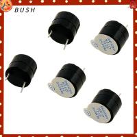 BUSH 5pcs 5V ค่ะ Piezo Buzzer ขั้ว2ขั้ว 129.5มม. เสียงกริ่งต่อเนื่อง แอคทีฟ เอบีเอสเอบีเอส เสียงกริ่ง