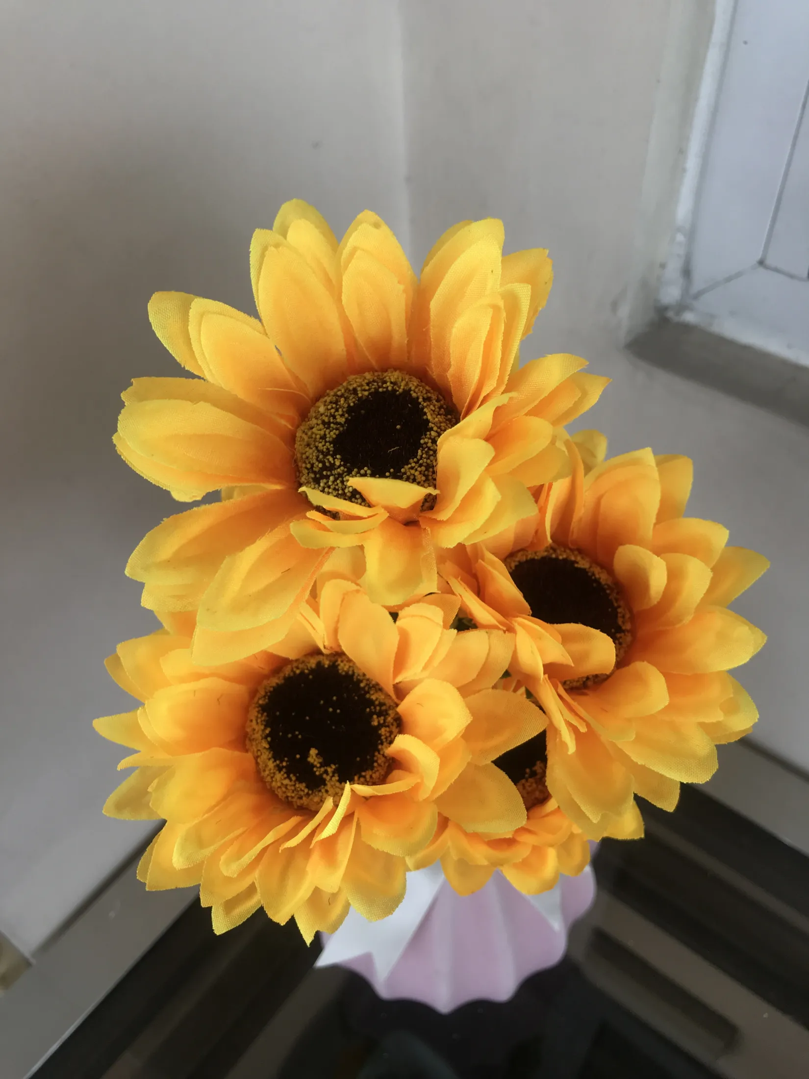 Artificial Sunflower bouquet (no vase) | Lazada PH