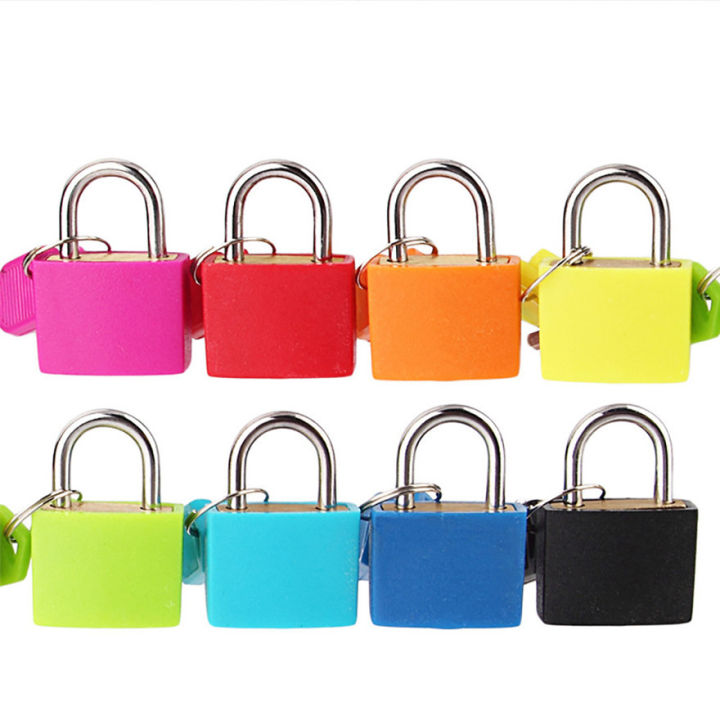 with-2-keys-padlock-steel-strong-lock-diary-suitcase-lock-security-padlocks-luggage-padlock