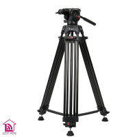 FOTOPRO TRIPOD KIT รุ่น DV-2 เหมาะสำหรับถ่ายวิดีโอ มาพร้อมหัวแพนขนาดใหญ่ รับประกัน 1 ปี