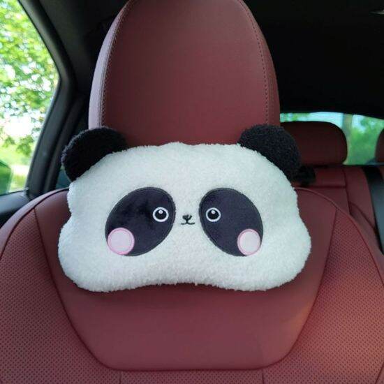 Panda car hot sale headrest