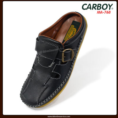 CARBOY รองเท้าแตะสำหรับผู้ชาย รองเท้าเปิดส้น แบบสวม ใส่สบาย เนื้อผ้าดี รุ่น MA-768 ใหม่ล่าสุด