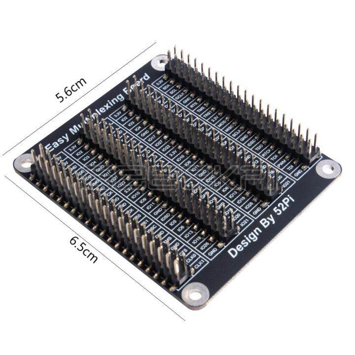 new-arrival-fuchijin77-geeekpi-เบรดบอร์ดสำหรับ-raspberry-pi-gpio-บอร์ดขยายสำหรับเครื่องพิมพ์เบรดบอร์ดมัลติเพล็กซ์ซิ่งใช้งานง่ายไมโครโฟนไร้สายด้วยสกรูสำหรับ-raspberry-pi-2-3-4b