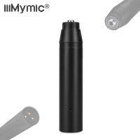 Iimymic 3Pin อะแดปเตอร์ XLR พลังงาน48V,สำหรับแจ็ค3.5มม. Menci ชุดไมค์ไร้สายแบบสวมคอไมโครโฟน Alat Mikrofon