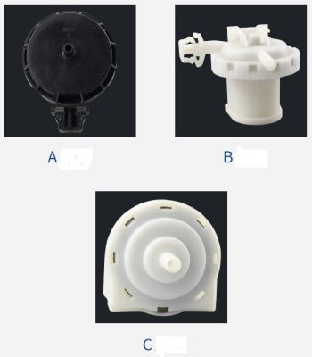 อะไหล่สวิตช์แรงดันเซ็นเซอร์ระดับน้ำเครื่องซักผ้าดรัม1ชิ้นสำหรับ Siemens Bosch