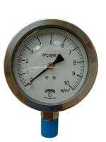 pressure gauge “ WINTERS” บอดี้ สแตนเลส เกลียวสแตนเลส  ขนาดหน้าปัด 4 นิ้ว RANGE 0 – 10  kg/cm2 เกลียว สแตนเลส ขนาดเกลียว 1/2 นิ้ว NPT/BSPT