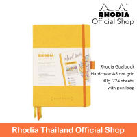 Rhodia Goalbook Hard Cover (A5) Yellow Daffodil 118585C - DOT