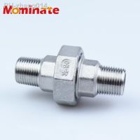 1/4 quot; 3/8 quot; 1/2 quot; 3/4 quot; 1 quot; 1-1/4 quot; 1-1/2 quot; 2 quot; BSP MalexMale Thread 304 Stainless Steel Union Pipe Fitting Connector Adapter Coupler