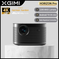 [ขายหมดแล้ว]XGIMI Horizon Pro Projector โปรเจคเตอร์ เครื่องฉายโปร มินิโปรเจคเตอร์ความละเอียด 4K Android 10.0