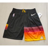 Hot Newest Top-quality New arrival 2022 2023 Newest shot goods Most popular 22/23 Top quality Ready Stock High quality 2022 new NBA mens Utah Jazz Rudy Gobert Donovan Mitchell Clarkson embroidery basketball shorts pants black