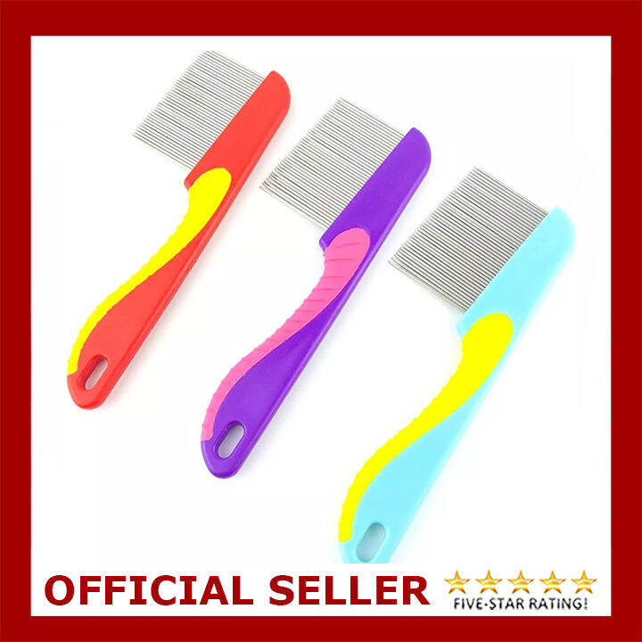 Suyod with Handle Stainless Steel Lice Terminator Hair Comb Brus Head