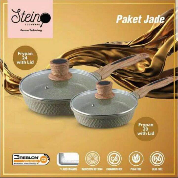 Stein Cookware Paket Jade ORIGINAL Steincookware Lazada Indonesia