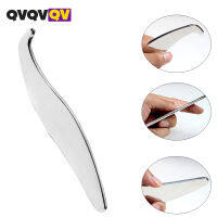 1Pcs สแตนเลส Gua Sha เครื่องมือสำหรับใบหน้าโลหะกระชับผิวหัวใจนวด Guasha เครื่องมือความงามสำหรับ Body Eyes Massager