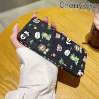 เคส Chenyyka สำหรับ OPPO Find X2 Lite Reno 3 Pro 5G พบ X2เคสนีโอลายสัตว์สวนสัตว์แบบดั้งเดิมเคสดีไซน์ใหม่ซิลิโคนนิ่มขอบสี่เหลี่ยมเคสกันกระแทกคลุมทั้งหมดเคสป้องกันเลนส์กล้อง