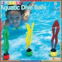 Intex ของเล่นช่วยฝึกลูกน้อยดำน้ำ - Aquatic Dive Balls 3 Counts ยอดขายดีอันดับหนึ่ง