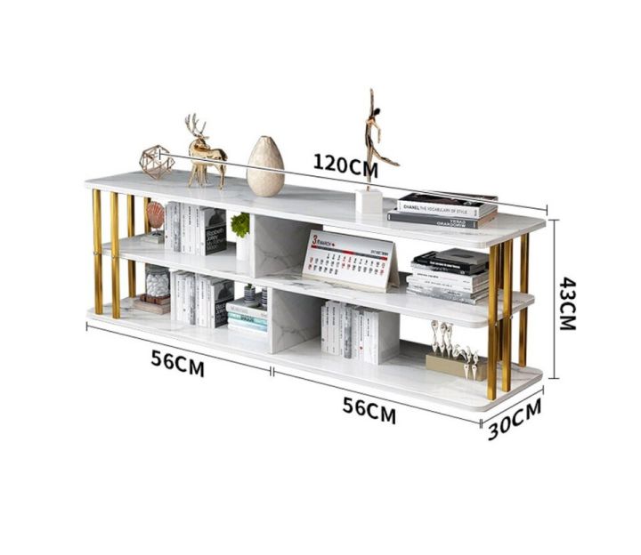 ชั้นวางทีวี-ตู้วางทีวี-ชั้นวางของ-โต๊ะวางทีวี-ตู้วางทีวี-ชั้นวาง-2-ชั้น-สไตล์มินิมอล-เรียบง่าย-ดูแพง-มีช่องวางเยอะ-แข็งแรง-ทนทาน-beauties