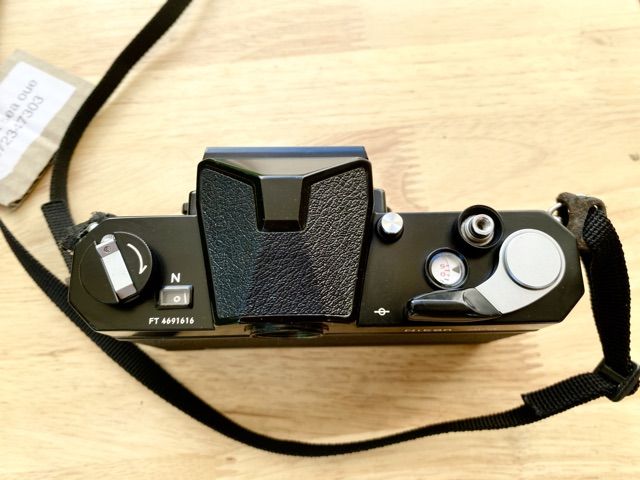 กล้องฟิล์ม-nikon-nikomat-ftn-บอดี้ดำ