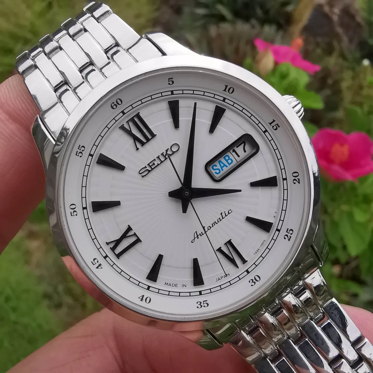 Introducir 40+ imagen seiko automatic sapphire crystal