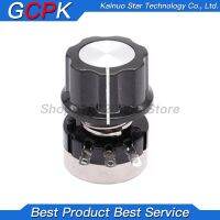 3PCS = ( RV24YN20S /A03 knob /Dials each 1PCS ) 1K 2K 5K 10K 20K 50K 100K 200K 500K 1M ohm Turn Film Rotary Potentiometer