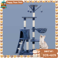 ????? คอนโดแมว คอนโดแมวถูกๆ 6ชั้น Cat condo มี3สีให้เลือก บ้านแมว ของเล่นแมว ที่นอนแมว เสาลับเล็บแมว ที่ฝนเล็บแมว (พร้อมส่ง)