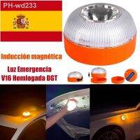 Spain DGT Help Led V16 Dgt Emergency Light Sos Homologada Approved Flash Safety Lamp Warning Amber White Strobe Road Accident