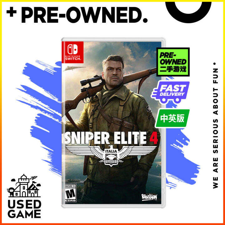 Nintendo Switch Sniper Elite 4 [Eng/Chi] | Lazada