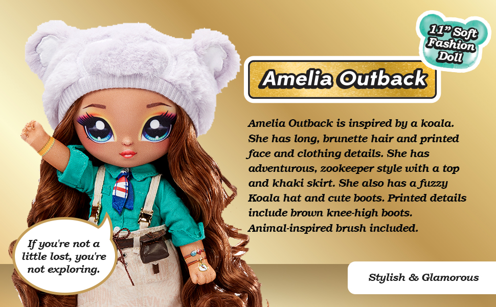 Na Na Na Surprise ‎575481 Teens Fashion Doll Australische Koalas Amelia Outback 