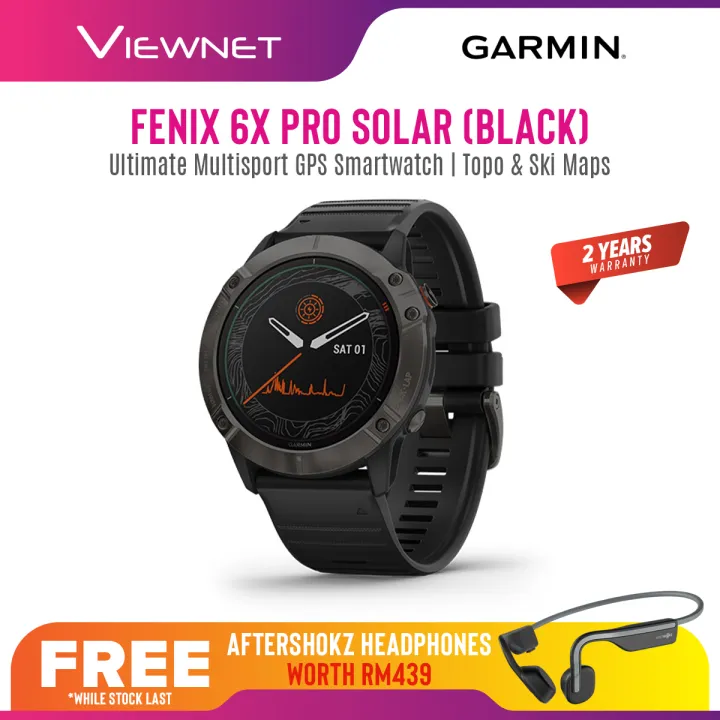 Garmin Fenix Ski Maps Garmin Fenix 6X Pro Solar Ultimate Multisport Gps Smartwatch With Topo & Ski  Maps Sport Watch 010-02157-55 / 010-02157-5F 2 Years Warranty | Lazada