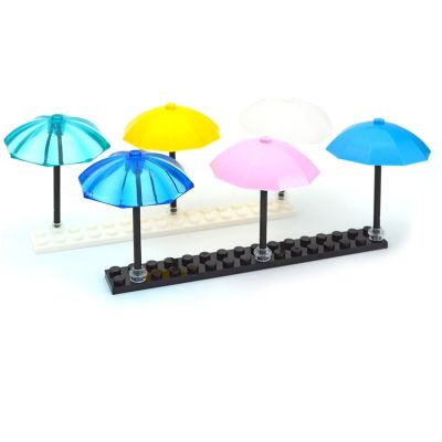 hot【DT】♝✉◎  Compatible 4094 Utensil Umbrella Top With NO Bottom Flaps 6x6 Stud Sunshade Assembling Blocks Children