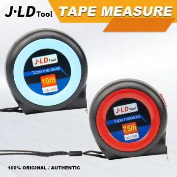 JLD Fiberglass Tape Measure WHITE Fiber Glass Heavy Duty Meter Tape Ruler  20-100M Tape Measure