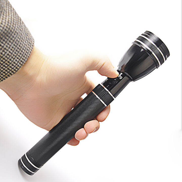 Strong Body unbreakable Rechargeable Flashlight japan Torch Light With