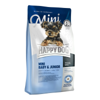 Happy Dog Mini Baby &amp; Junior อาหารลูกสุนัข พันธุ์เล็ก แพ้อาหารง่าย 300G