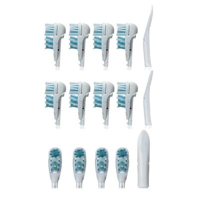For Oral B Dual Clean Toothbrush Heads Compatible for Cross Action Electric Toothbrush Soft Bristle Replacement Toothbrush Head