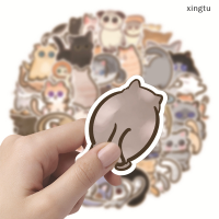 ?[xingtu] 50pcs น่ารักการ์ตูนแมวสติกเกอร์ Graffiti สำหรับกระเป๋าเดินทาง scrapbook กีตาร์ตัก