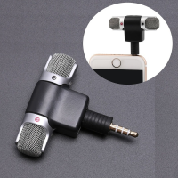 Mini Microphone 3.5mm Stereo Microphone Jack for Mobile Phone Recording Studio Interview Microphone for Smartphone