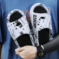 Men Beach Flip Flops Slippers Hollow Indoor Non-Slip Soft Sole Sandals Fashion Comfortable Outdoor Casual Shoes Zapatos Hombre