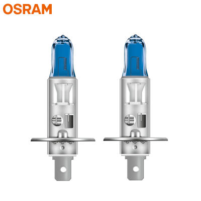 OSRAM H1ฮาโลเจนไฟหน้ารถ5300K ของแท้12V รถหัวโคมไฟ62150CBH Cool Blue Hyper สีขาว55W (คู่)