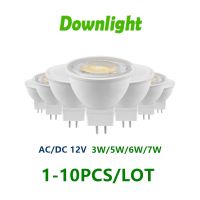 LED Spotlight MR16 GU 5.3 AC/DC 12V 3W -7W Warm White Day Light LED Light Lamp For Home Decoration Replace 50W Halogen Spotlight