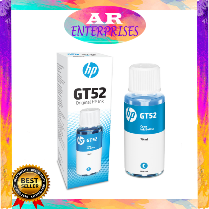 Hp Gt52 Cyan 70ml Ink Original Bottle Lazada Ph 