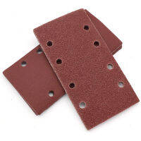 50Pcs 8 Holes Sand Paper Sheets Brown Sandpaper for Polishing Swing Grinder 40-120 Grit Orbital Sanders Tools 185mm