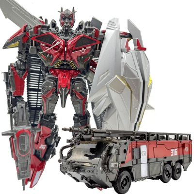 ZZOOI IN STOCK NEW BAIWEI 18CM Transformation Toys TW-1024 KO SS Movie Robot Beautifully Painted Anime Action Figure Car Model Kids