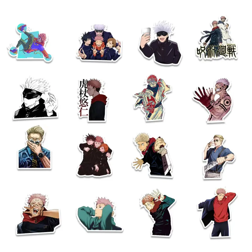 Anime Mixed Stickers, Vinyl Waterproof Manga Stickers For Laptop Water  Bottles, For Skateboard Computer Phone Anime Sticker For Christmas  、halloween 、thanksgiving Gifts - Temu