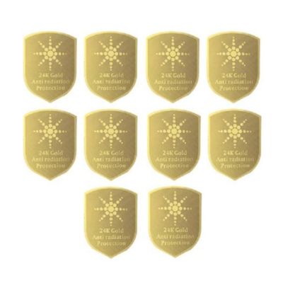 10PCs Anti Radiation Shield Sticker, 5G EMF Protection Cell Phone Sticker,Electric Protection for Phones/iPad/MacBook