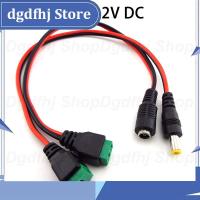 Dgdfhj Shop 12V DC Male Female Plug Connector Extend Cable Wire for LED Light Strip CCTV Camera Accessories 5.5*2.1mm